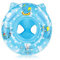 XQMMGO Flotador con asiento para bebé, accesorios de baño para niños, niños pequeños y bebés, flotador hinchable para bebés de 6 a 36 meses (elefante, azul)