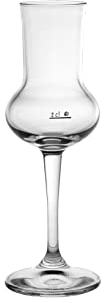 BORMIOLI ROCCO 2974308 Confezione 6 Calici Grappa Riserva in Vetro, con Rigo