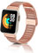 ToVioc Cinturino Compatibile con Xiaomi Mi Watch Lite, Cinturini in Acciaio Inossidabile da Adatto per Xiaomi Mi Watch Lite - Oro Rosa