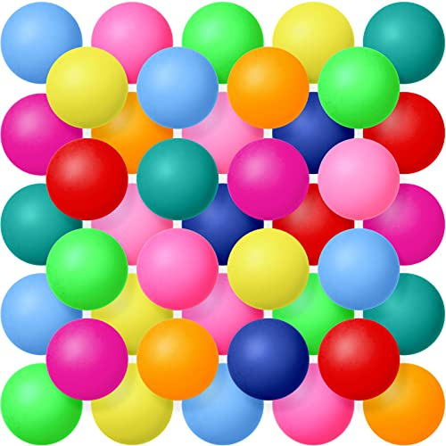 Lewtemi 300 Pack 2.4g 40 mm Table Tennis Balls Sport Bulk, Colorful