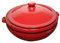 CAZUELA DE BARRO ARTESANAL ROJA CON TAPA. Producto de NOVEDAD. HECHO A MANO POR ARTESANOS LOCALES. Envío gratis. (20CM)
