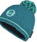 Trollkids Mädchen Hemsedal Bommelmütze, Blaugrün/Wasserblau, Größe 2-5 Years; 48-52cm