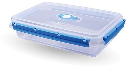Bestlivings Frischhaltebox mit Deckel - Fresh System 2 Liter - Brotdose - Blau