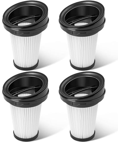 DingGreat 4er VCH9632 Filter - Ersatzfilter für Grundig VCH9629 VCH9630 VCH9631 VCH9632 VCH9832 VCH9829 Handstaubsauger - Hepa Filter Ersatzteile Ustauschfilter, Ersetzen Sie # 9178008590