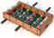 COSTWAY Mini Tischkicker, Tischfußball für 2 Spieler mit robustem Griff, 2 Fußbällen & Anzeigetafel, Kickertisch Fußballtisch aus Holz für Erwachsene und Kinder, 51 x 30,5 x 9cm
