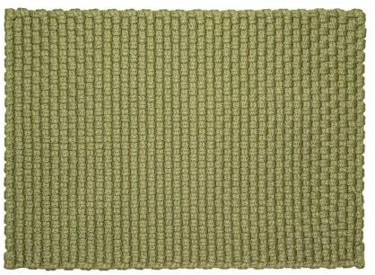 Pad Outdoor Teppich Uni Olive 170x240 cm Badezimmer Matte Design Badematte Grün