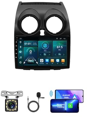 Android 13 Car Radio For Nissan Qashqai J10 2006 2007 2008-2013 Plug and Play 9 Inch IPS Screen Auto Radio GPS Navigation Bluetooth Head Unit Supports Steering Wheel Control Full ( Color : T7 8+128G )