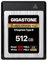 GIGASTONE - 512GB Camera Type B Memory Card, XQD Type, High Speed Up to 1800MB/s Reading, 1600MB/s Write, Raw 8K Video Recording for Canon Nikon DSLR Camera