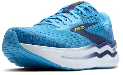 Brooks 1104311D449 Ghost Max 2 Herren Bonnie Blue/Blue Ribbon/Yellow EU 44.5