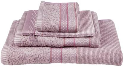 Pip Studio Gästehandtuch Set/3 Soft Zellige Lila 30X50cm