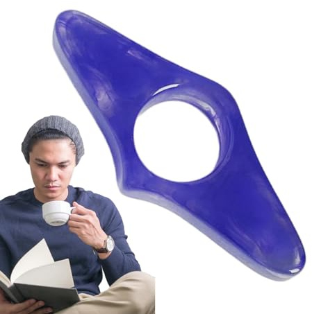 Finger-Seitenhalten zum Lesen von Büchern, aus Kunstharz, Buchöffner, handgefertigter Buchhalter für Buchliebhaber, Leser, Lehrer