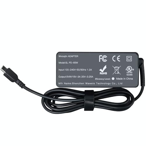 vencoss 65W 45W Laptop Charger Compatible With Asus Vivobook 14 15 17, Flip 14 15, S13 S14 S15, Go 12 14 15, X515 X515J X515E X515M X515EA X515JP X515MA X415JA X415EA F513EA F513E (4.0 * 1.35mm)