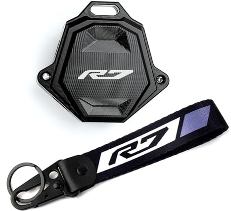 schlüsselanhänger motorrad,schlüsselanhänger,duke Für YA&MAHA R7 YZF R7 2022 YZF-R7 YZFR7 2023 Motorrad Zubehör CNC Schlüssel Abdeckung Fall Kappe Schlüssel Shell Schlüssel Kette Schlüsselanhänger(1Se