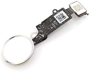 E-repair Home Button Key Fingerprint Touch ID Flex Cable Assembly Replacement for iPhone 7 and 7 Plus (Silver)