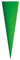 Roth Schultüte Rohling grün 35 cm rund