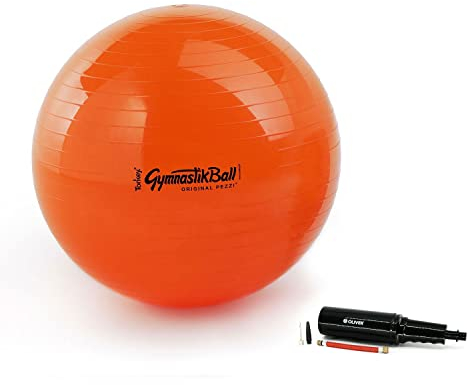 PEZZI Original Pezziball Standard 53 cm m. Pumpe orange Sitzball