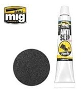 MiG Productions ~ 1:72 1:48 scale Black coloured Anti-Slip paste for AFV and Aircraft kits. A.MIG-2034