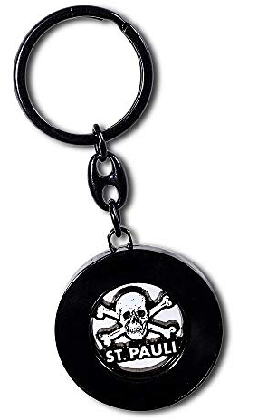 St. Pauli -Totenkopf Schlüsselanhänger Chip