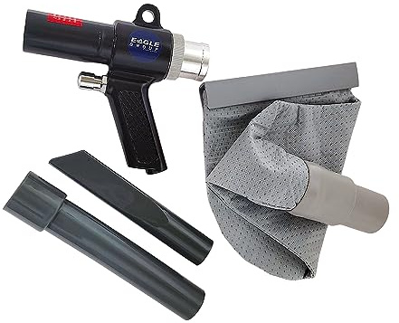 Rema Tip Top No. 795 Hand Held Air Operated Wet/Dry Shop Vacuum for Tire Shop Repair Statations with Included Bag