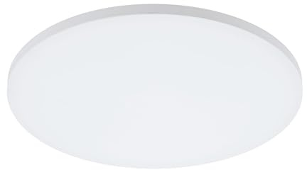 Eglo connect LED lampada da soffitto Turcona-C, 1 | fiamma, acciaio, alluminio, plastica bianca, telecomando, cambio temperatura colore (caldo, neutro, freddo), RGB, Ø 45 cm
