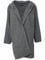 Zwillingsherz Strickjacke Cardigan für Damen - Hochwertiger Mantel Überwurf warm kuschelig weich mit Kapuze - Cape Umhang Strick Frühjahr Herbst Winter