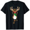Lustiges Rentier Rudolf Yoga Weihnachten Rentier T-Shirt