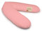 pic Bear Premium Stillkissen - hochwertiges Schwangerschaftskissen - anschmiegsames Lagerungskissen aus Baumwolle - schadstofffreies Seitenschläferkissen - 194 cm Premium - Rosé
