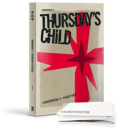 TOMORROW X TOGETHER txt - minisode 2: Thursday's Child 4th mini album Incl. Folded poster (Hate ver.)