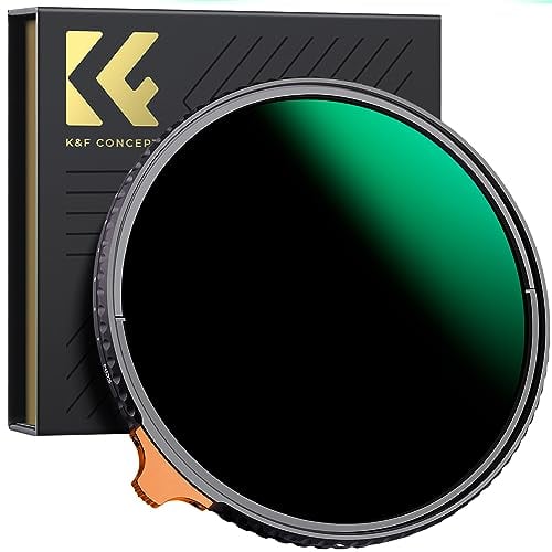 K&F Concept Variabler ND Filter 52mm ND3-ND1000 Graufilter (1.5-10 Blendenstufen) (Nano Xcel)