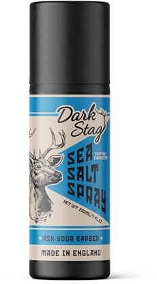 Dark Stag Sea Salt Spray, professionelles Haarstylingprodukt für Männer für einen leichten und natürlichen Halt, auf Wasserbasis für einfaches Auswaschen, 200 ml