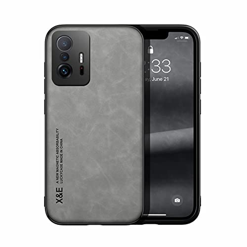 TIANCI Hülle für Xiaomi 11T Pro/Xiaomi 11T, Hautfreundliches Hochwertiges PU-Leder + Ultradünnes TPU, rutschfest und Stoßfest Handyhülle für Xiaomi 11T Pro/Xiaomi 11T