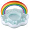 Anoudon Aufblasbarer Getränkehalter Schwimmende Farbe Wolke Pool Drink Halter Schwimmt Getränke Salat Obst Serving Bar Pool Float Party Zubehör Sommer Strand Freizeit Cup Flaschenhalter