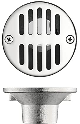 Bodenablaufabdeckung für Dusche, rund, Messing, moderner Bodenablauf, Mehrzweck, unsichtbare Optik oder Flache Abdeckung für Schwimmbad, Haus, Garage, Toilette