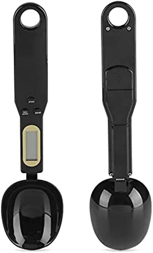 Black Electronic Measuring Spoon Max Weighing 500g Kitchen/Pets UK Stock