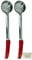 Stainless Steel Portion Control Serving Spoon - Pack of 2 (2 oz Perforated)
