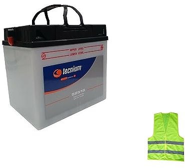 COMPATIBILE CON MOTO GUZZI V65 Florida 650 per anno 1986 al 1995 BATTERIA TECNIUM 25AH AMPERE 12 VOLT BATTERIE 52515=53030 FORNITA COMPLETA SPECIFICA MOTO 190X130X171MM