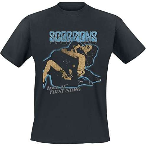 Scorpions First Sting Männer T-Shirt schwarz XXL 100% Baumwolle Band-Merch, Bands