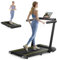 Tapis Roulant Elettrico Pieghevole, 16 km/h Tapis Roulant Sotto Scrivania, 2 in 1 Home Treadmill, Doppio Display LED, 12 Programmi, Cardiofrequenzimetro, APP e Telecomando, Garanzia e Assistenza