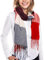 LavaPop karierter Schal für Damen, ultraweicher und warmer Schal mit langen Streifen, stilvolles Modeaccessoire für alle Jahreszeiten