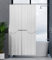 ovimar Magnetischer Duschvorhang Langfossen weiß waschbar schnelltrocknend Anti Schimmel Duschvorhang 180 x 200 cm Vorhang Blickdicht für Badewanne oder Dusche