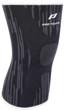 Pro Touch Unisex Knee Support I Knie-Bandage, Black/White, S