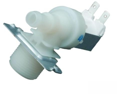 Bitron, Elettrovalvola Singola Universale FG1WAY, Tipo 319, EV Singola 90°, Portata 8L, Per Lavatrice e Lavastoviglie, Diametro di Uscita 12 mm