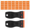 JCUGSBS Raschietto Vetroceramica, 2 PCS Raschietto + 40 Lame in plastica, Raschietto Forno per Vetro per Cucina e casa, Colla, Colore, Decalcomanie, Piano Cottura e Forno