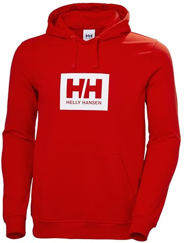 Helly Hansen Herren HH Box Hoodie, Rot, S