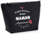 Trousse Maman | Pochette Maquillage Toilette Idée Cadeau Fête des Mères Anniversaire Noël (Maman d'amour)