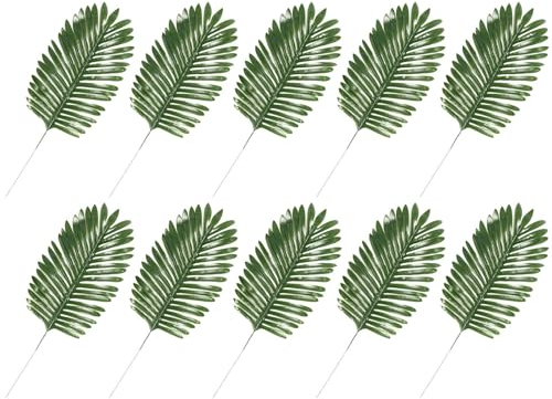 WEITING Künstliche Palmenblätter, künstliche Palmenblätter - Faux Fake Große Palme Blattimitat - Große künstliche Palmenblätter, künstliche Palmenblätter, künstliche Tropische Palmenblätter