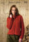 James C Brett JB890 Knitting Pattern Womens High Neck Cardigan in James C Brett Rustic Aran
