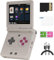 RG35XXSP Handheld Game Console, 3.5 IPS Fold Screen Linux System 3300mAh Battery Retro Video Game Console with 64+128G TF Card & 10155 Games, Support WiFi Bluetooth and HDMI TV Output