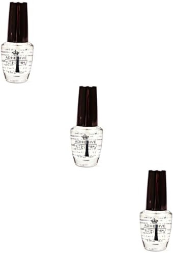 Healeved 3pcs Hair Bonding Glue Invisible Wig Glue for Lace Front Super Strong Hair Adhesive for Toupees