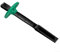 Oniissy Flat Shovel, 12 inches, Steel Masonry Chisel, Chromium-Vanadium Steel Blade, Flat Edge, Rubber Handle